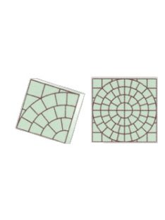 Beton Öntőforma Járdalap angol mintás 35 x 35 x 5 cm