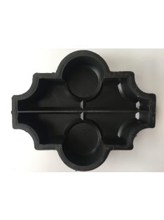 Beton Öntőforma Here díszes felező hosszanti 6 cm