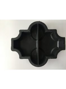 Beton Öntőforma Here díszes felező kereszt 6 cm