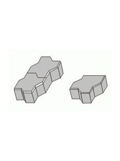 Beton Öntőforma Hullám díszes 6 cm