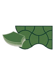 Beton Öntőforma Balta sima 6 cm