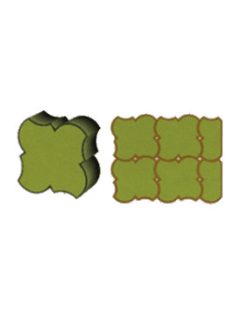 Beton Öntőforma Levél 6 cm